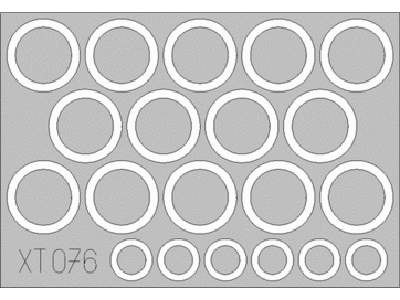  StuG. III wheel mask 1/35 - Dragon - maski - zdjęcie 1