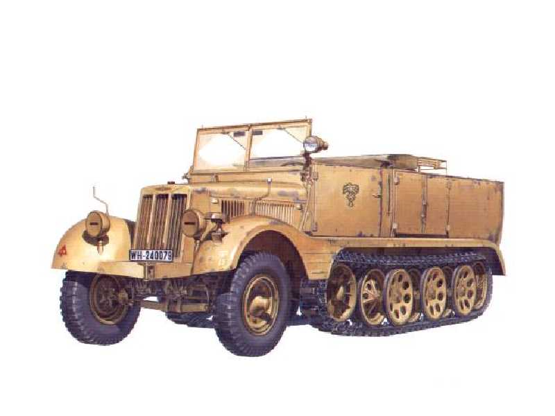 Leichte Zugkraftwagen 3t Sd.Kfz.11 - zdjęcie 1 Leichte Zugkraftwagen 3t Sd.Kfz.11 - zdjęcie 1