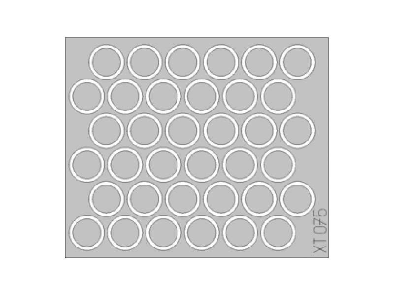 Wirbelwind/ Ostwind wheel mask 1/35 - Tamiya - maski - zdjęcie 1 Wirbelwind/ Ostwind wheel mask 1/35 - Tamiya - maski - zdjęcie 1