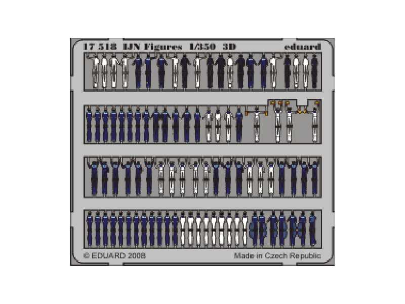  IJN Figures S. A.3D 1/350 - blaszki - zdjęcie 1