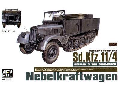 German 3 Ton Semi-Track Sd. Kfz. 11/4 Nebelkraftwagen - zdjęcie 1