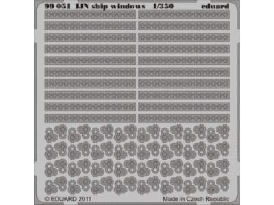  IJN ship windows 1/350 - blaszki - zdjęcie 1