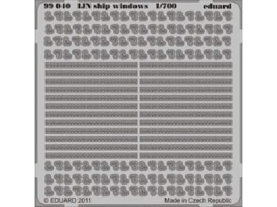 IJN ship windows  1/700 - blaszki - zdjęcie 1
