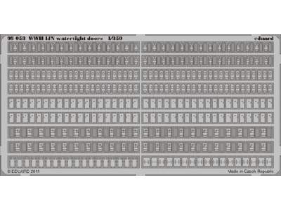  IJN watertight doors WWII 1/350 - blaszki - zdjęcie 1