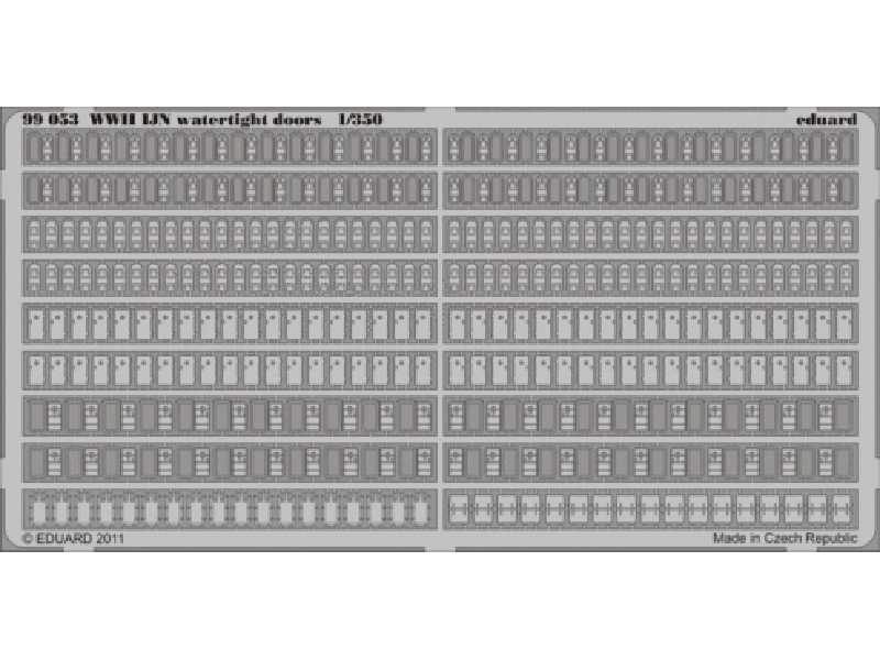 IJN watertight doors WWII 1/350 - blaszki - zdjęcie 1 IJN watertight doors WWII 1/350 - blaszki - zdjęcie 1