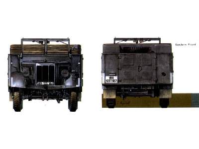 German 3 Ton Semi-Track Sd. Kfz. 11/4 Nebelkraftwagen - zdjęcie 3
