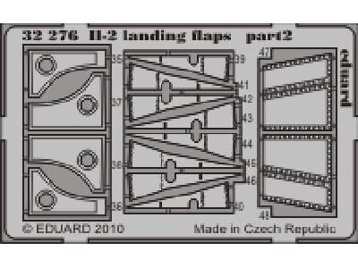  Il-2 landing flaps 1/32 - Hobby Boss - blaszki - zdjęcie 3