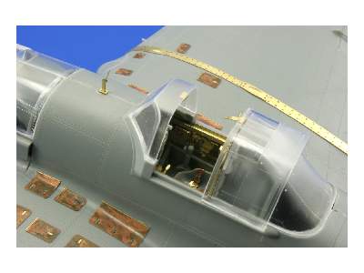  Il-2 single seater interior S. A. 1/32 - Hobby Boss - blaszki - zdjęcie 8