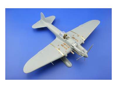  Il-2 single seater Ski exterior 1/32 - Hobby Boss - blaszki - zdjęcie 7