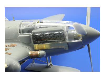  Il-2 single seater Ski exterior 1/32 - Hobby Boss - blaszki - zdjęcie 12