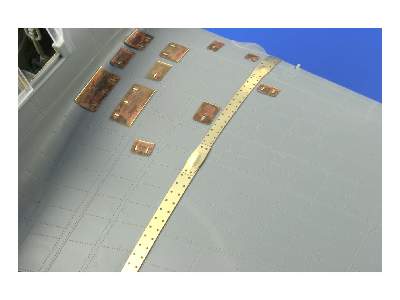  Il-2 single seater Ski exterior 1/32 - Hobby Boss - blaszki - zdjęcie 21