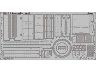  Il-2m exterior 1/32 - Hobby Boss - blaszki - zdjęcie 1