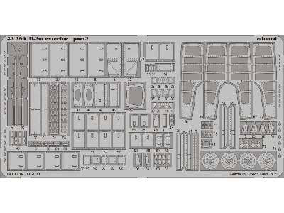  Il-2m exterior 1/32 - Hobby Boss - blaszki - zdjęcie 3