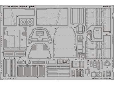  Il-2m3 interior S. A. 1/32 - Hobby Boss - blaszki - zdjęcie 3