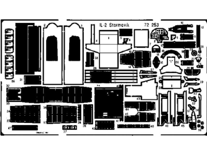  Il-2m3 Stormovik 1/72 - Eduard - blaszki - zdjęcie 1
