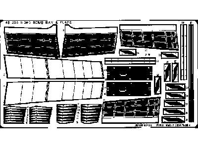  Il-2m3 Stormovik bomb bay & flaps 1/48 - Accurate Miniatures -  - zdjęcie 2