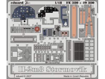  Il-2m3 Stormovik S. A. 1/48 - Accurate Miniatures - blaszki - zdjęcie 1