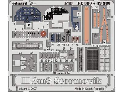  Il-2m3 Stormovik S. A. 1/48 - Accurate Miniatures - blaszki - zdjęcie 2