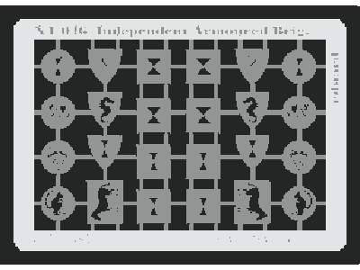  Independet Armoured Brig.  1/35 - maski - zdjęcie 1