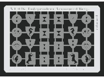  Independet Armoured Brig.  1/35 - maski - zdjęcie 2