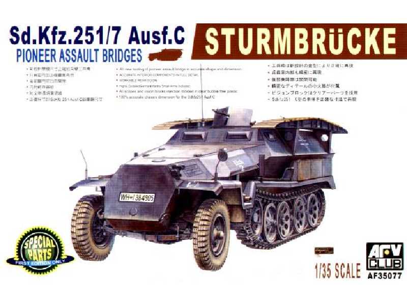 Sd. Kfz. 251/7 Ausf.C Sturmbrucke - zdjęcie 1 Sd. Kfz. 251/7 Ausf.C Sturmbrucke - zdjęcie 1