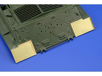  IS-2 front/ rear fenders 1/35 - Tamiya - blaszki - zdjęcie 3