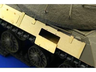  IS-3 tool boxes and fenders 1/35 - Tamiya - blaszki - zdjęcie 2