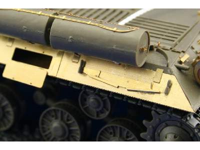  IS-3 tool boxes and fenders 1/35 - Tamiya - blaszki - zdjęcie 3