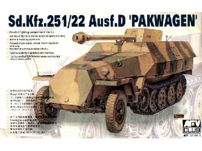 SdKfz 251/22 Ausf D Pakwagen - zdjęcie 1