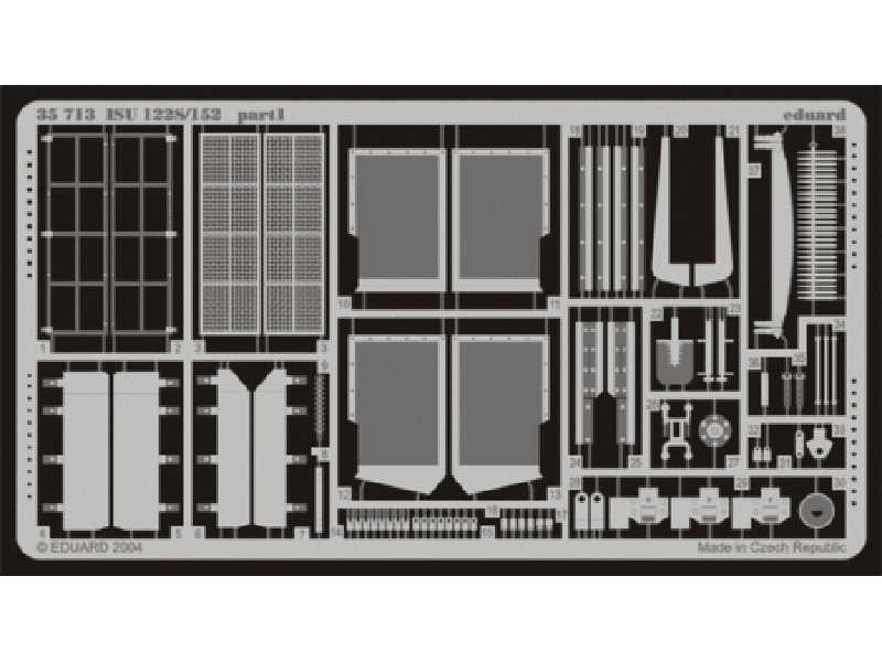 ISU-122S/152 1/35 - Dragon - blaszki - zdjęcie 1 ISU-122S/152 1/35 - Dragon - blaszki - zdjęcie 1