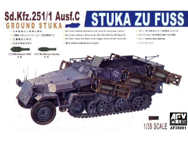 Sd. Kfz. 251/1 Ausf. C Stuka Zu Fuss - zdjęcie 1 Sd. Kfz. 251/1 Ausf. C Stuka Zu Fuss - zdjęcie 1