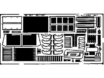  ISU-152 1/35 - Italeri - blaszki - zdjęcie 1