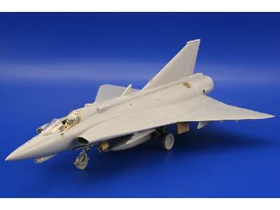  J-35 Draken exterior 1/48 - Hasegawa - blaszki - zdjęcie 5