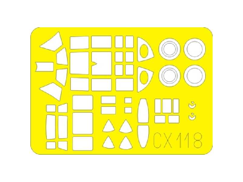 J1N Gekko/ Irving 1/72 - Fujimi - maski - zdjęcie 1 J1N Gekko/ Irving 1/72 - Fujimi - maski - zdjęcie 1