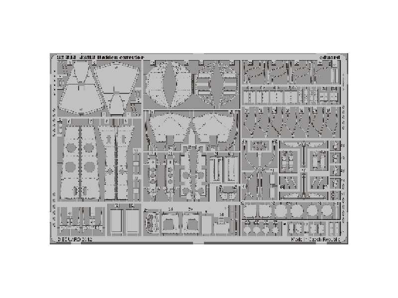 J2M3 Raiden exterior 1/32 - Hasegawa - blaszki - zdjęcie 1 J2M3 Raiden exterior 1/32 - Hasegawa - blaszki - zdjęcie 1