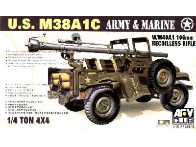 US M38A1C w/M40A1 106mm Rec.Rifle - zdjęcie 1