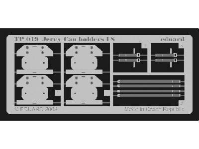  Jerry Can Holders US 1/35 - Tamiya - blaszki - zdjęcie 1