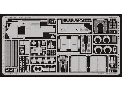  Ju 188E S. A. 1/48 - Dragon - blaszki - zdjęcie 3