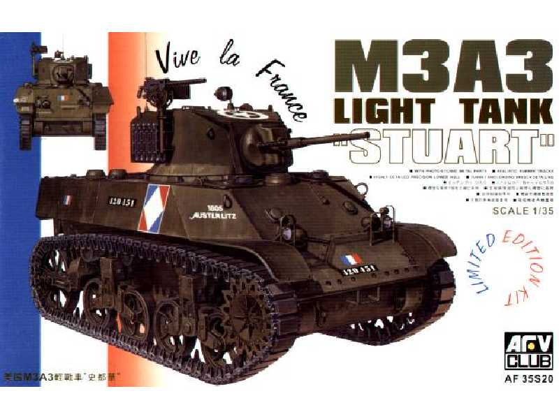 M3A3 US Char Leger 1941 - zdjęcie 1 M3A3 US Char Leger 1941 - zdjęcie 1