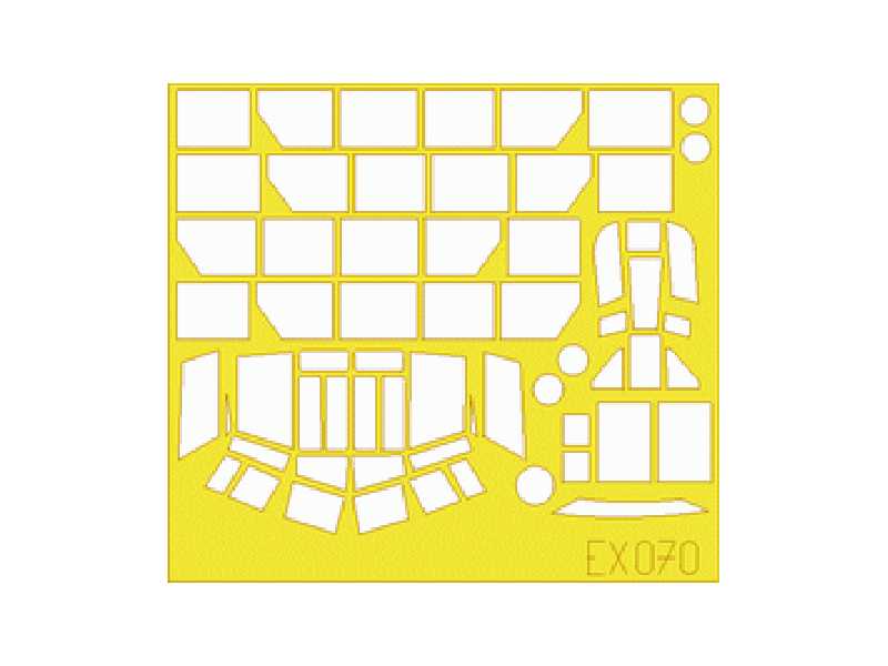 Ju 52/3m 1/48 - Monogram - maski - zdjęcie 1 Ju 52/3m 1/48 - Monogram - maski - zdjęcie 1