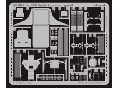  Ju 87D Stuka interior 1/32 - Hasegawa - blaszki - zdjęcie 4