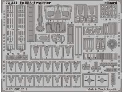  Ju 88A-4 exterior 1/72 - Revell - blaszki - zdjęcie 1