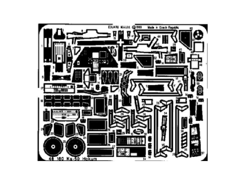  Ka-50 Hokum 1/48 - Italeri - blaszki - zdjęcie 1