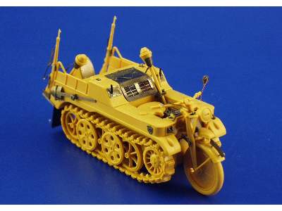  Kettenkraftrad with Goliath 1/48 - Tamiya - blaszki - zdjęcie 5