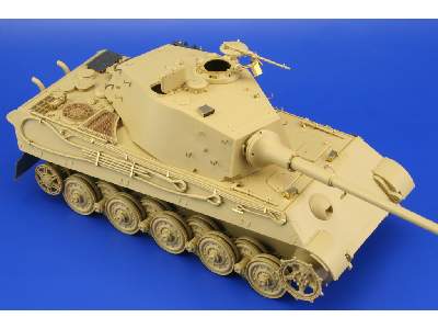  King Tiger Ardennes front 1/35 - Tamiya - blaszki - zdjęcie 5