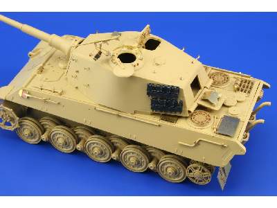  King Tiger Ardennes front 1/35 - Tamiya - blaszki - zdjęcie 7
