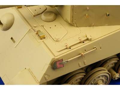  King Tiger Ardennes front 1/35 - Tamiya - blaszki - zdjęcie 8