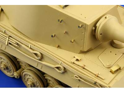  King Tiger Ardennes front 1/35 - Tamiya - blaszki - zdjęcie 9