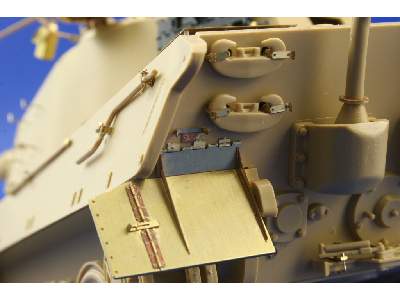  King Tiger Ardennes front 1/35 - Tamiya - blaszki - zdjęcie 17