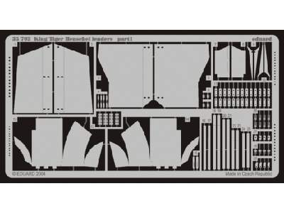  King Tiger Henschel fenders 1/35 - Dragon - blaszki - zdjęcie 1